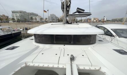 Deck Aussenaufnahme der Lagoon 42 "Sunshine" in Can Pastilla auf Mallorca