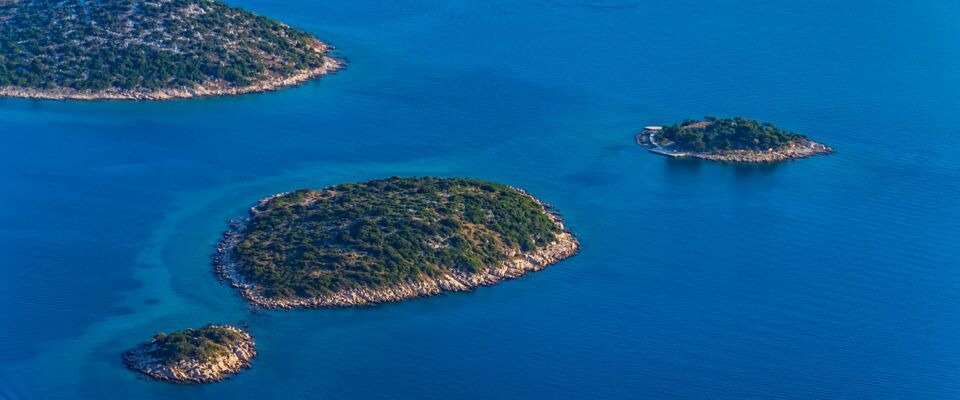 Insel in den Kornaten vor Biograd