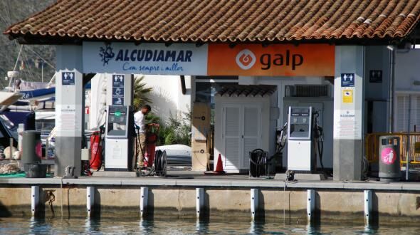 Tankstelle von Port d'Alcúdia