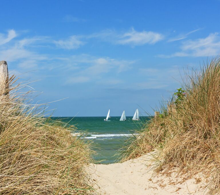 Segelyachten auf der Ostsee