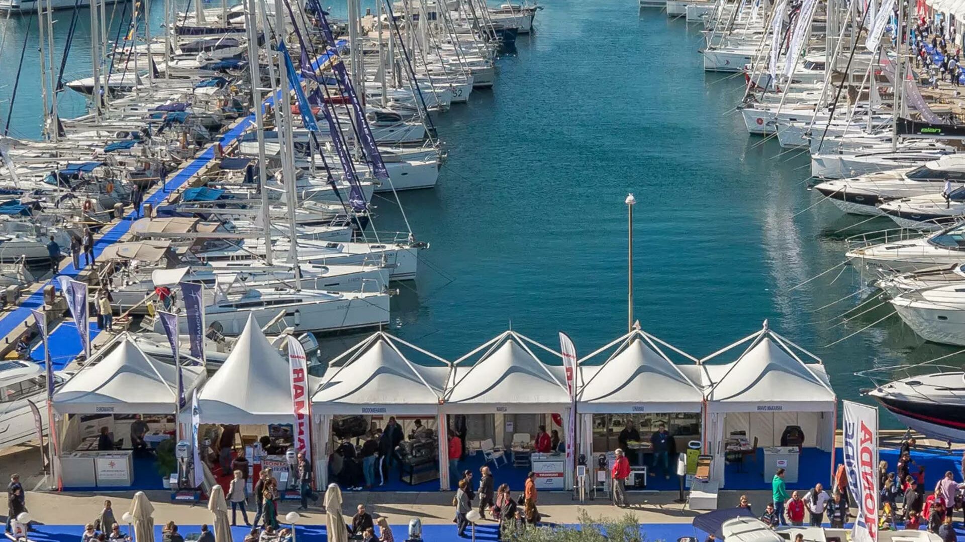 Biograd Boat Show in der Marina Kornati