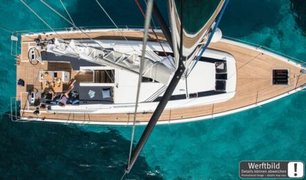 Deck Aussenaufnahme einer Oceanis 51.1 in Kroatien