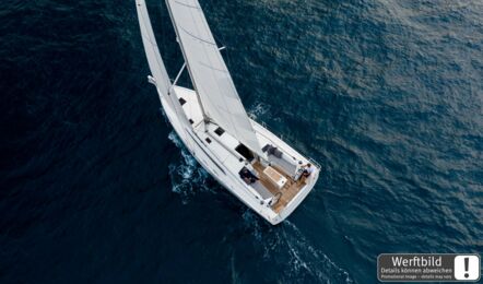 Deck Aussenaufnahme einer Oceanis 40.1 in Rogoznica in Kroatien