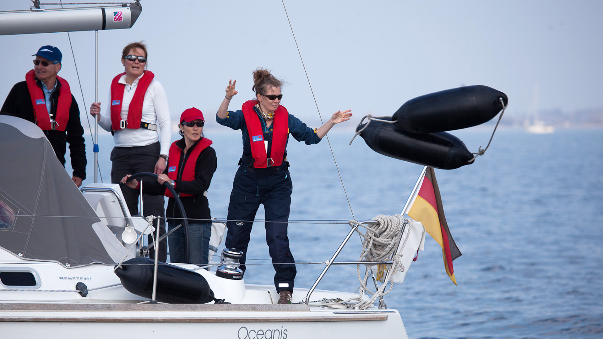 skippertraining frauen motorboot